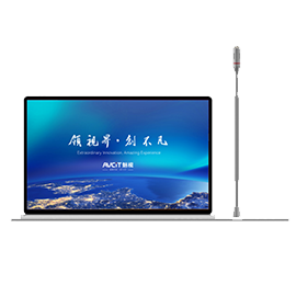 15.6 寸超薄單屏無紙化帶話筒升降器